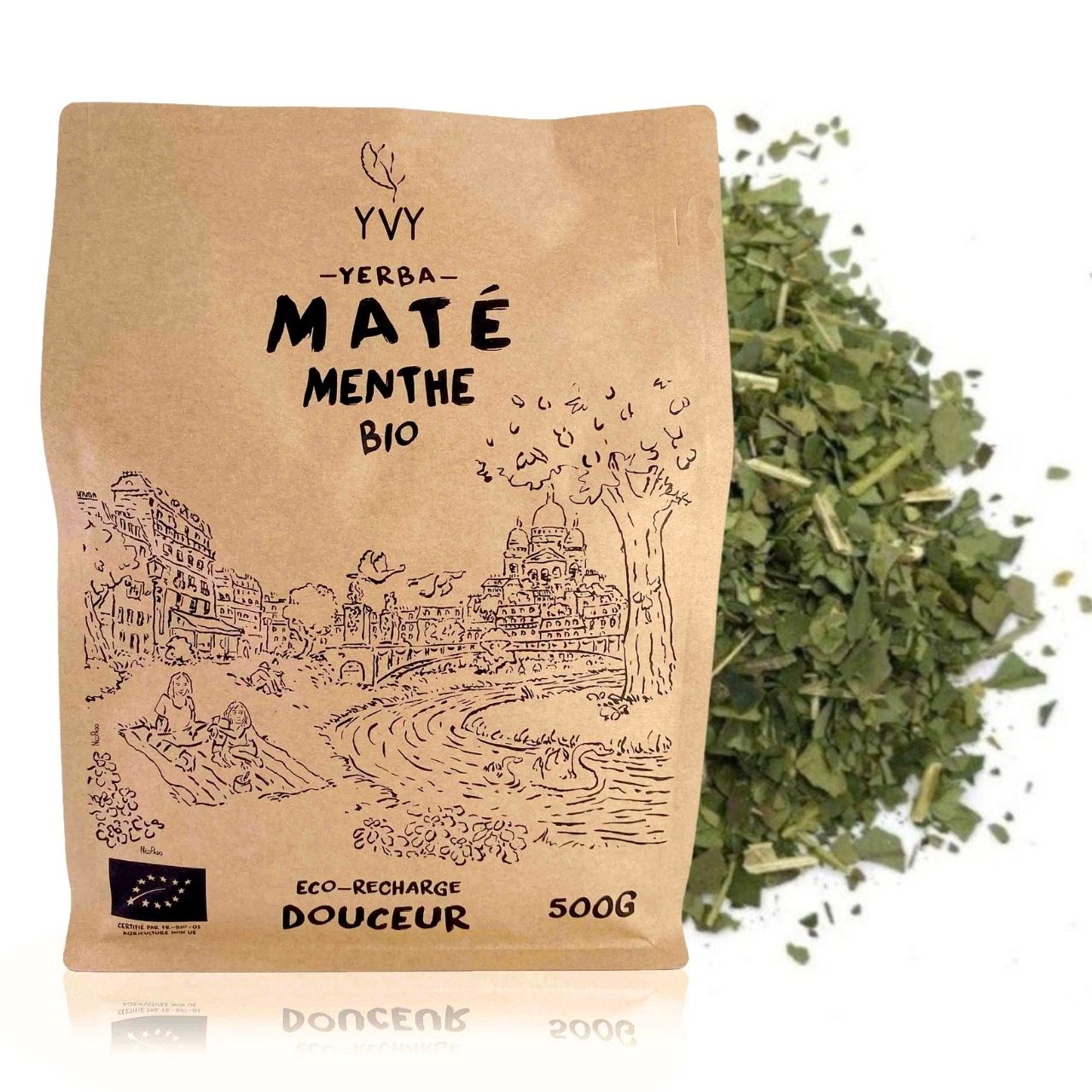 Maté Menthe Bio 500g